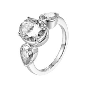 d color oval morganite ring1