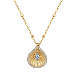 elegant style new bead zircon necklace3