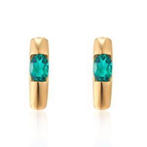 emerald oval earrings2