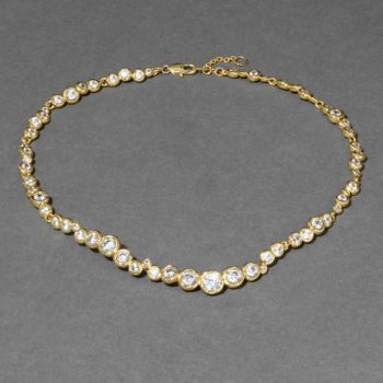 fashionable diamond studded high end necklace1