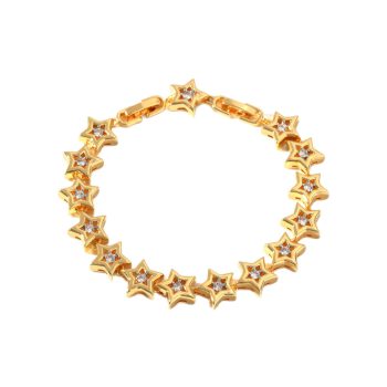 star shaped love charm beaded bracelet2