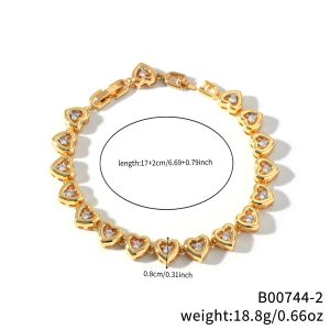 star shaped love charm beaded bracelet3