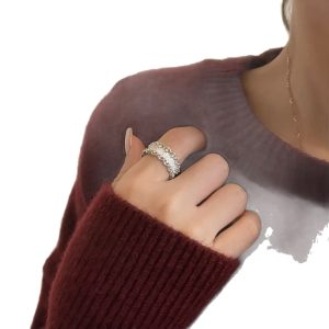 trendy lace trim ring3